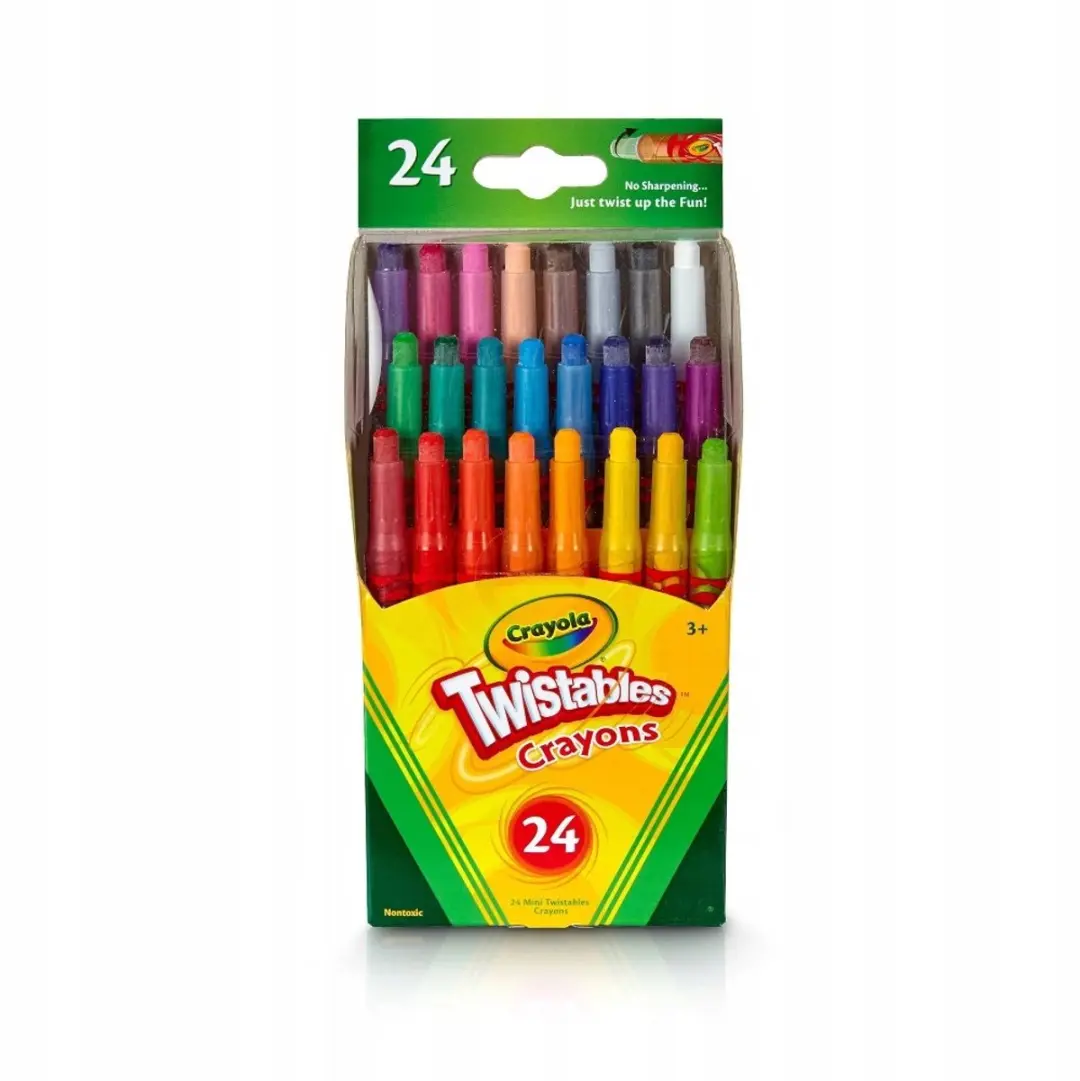 Crayola Twistables Kleurpotloden 24 Stuks - Multicolor