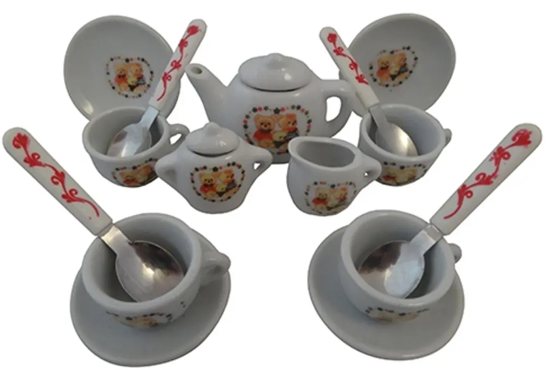 Simply for Kids Porseleinen Poppen Servies Beertjes
