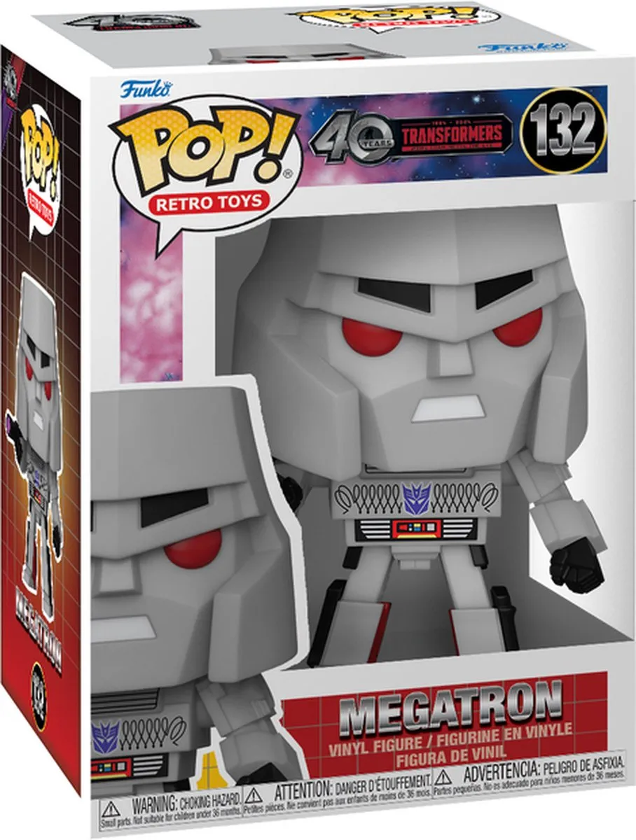 Funko Pop! Megatron Transformers 40th Anniversary - 9cm - Multicolor