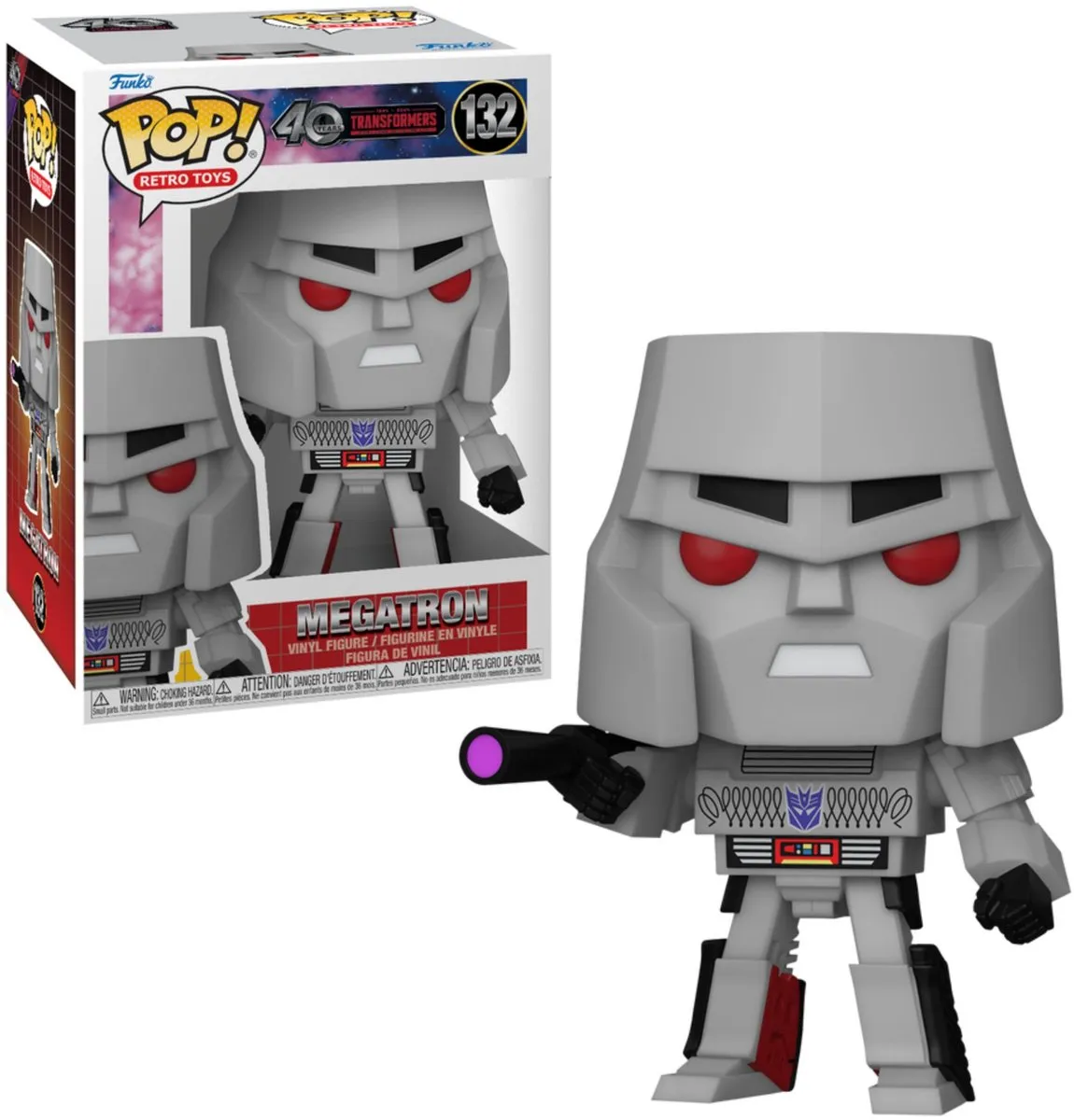 Funko Pop! Megatron Transformers 40th Anniversary - 9cm - Multicolor
