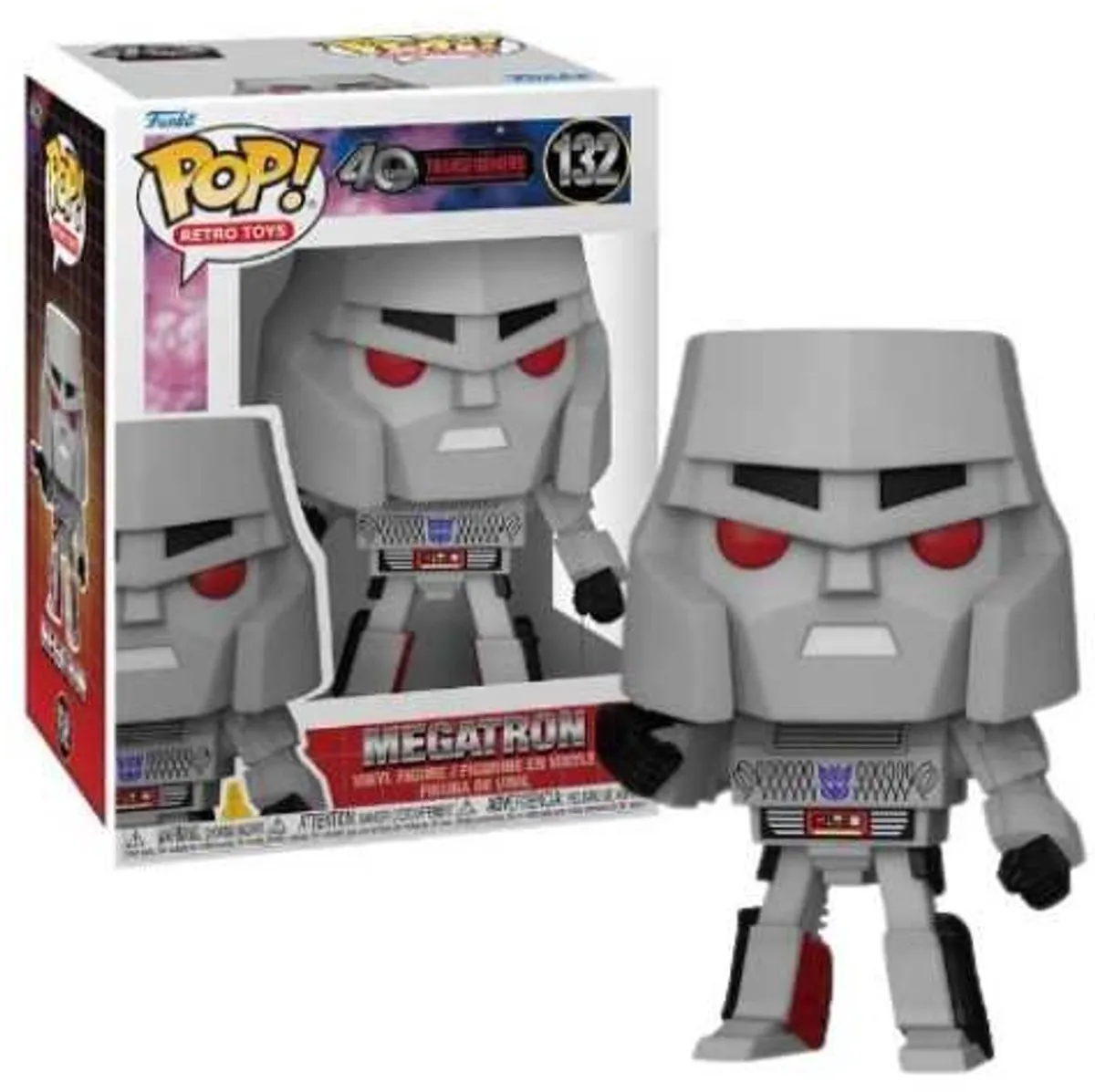 Funko Pop! Megatron Transformers 40th Anniversary - 9cm - Multicolor