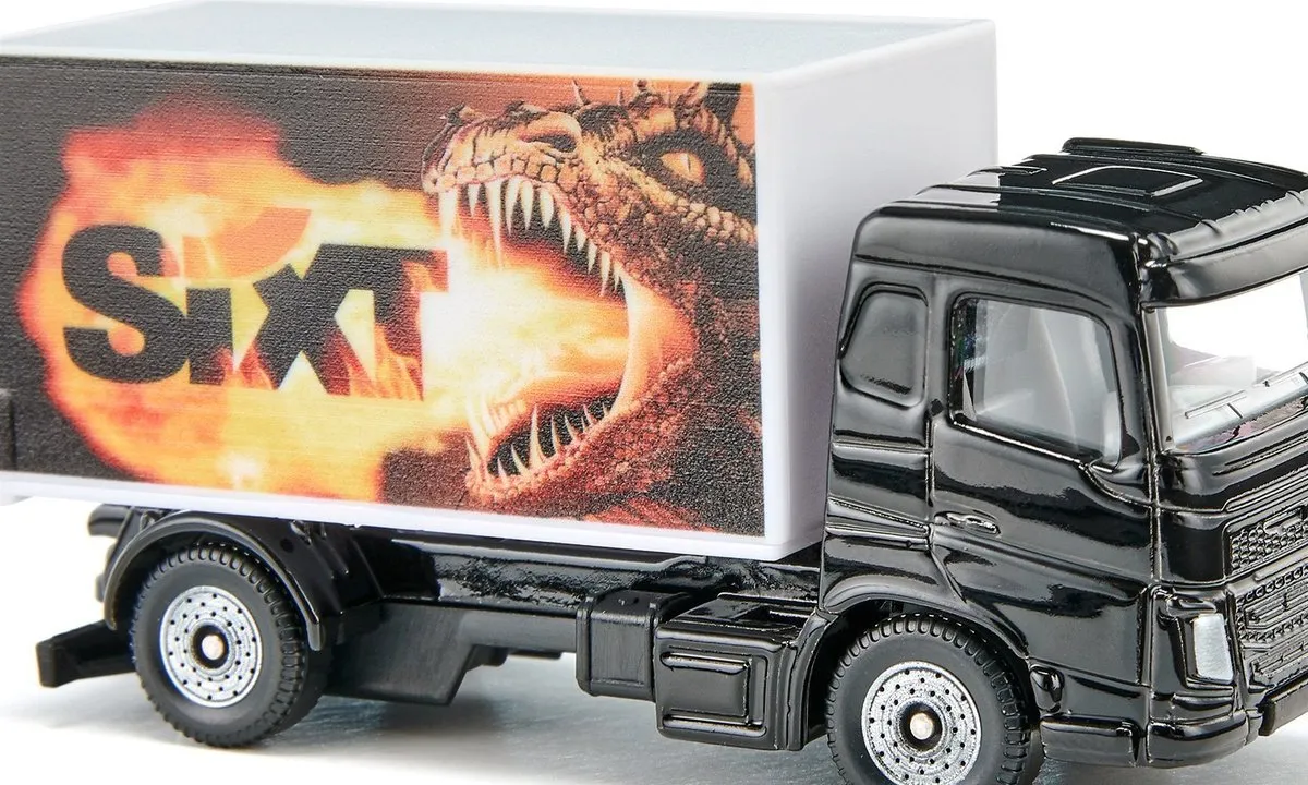 SIKU 1107 Vrachtwagen Blauw