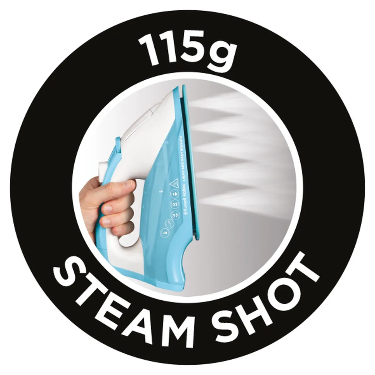 Russell Hobbs Light & Easy Brights Strijkijzer 26482-56 - 2400W - Aqua