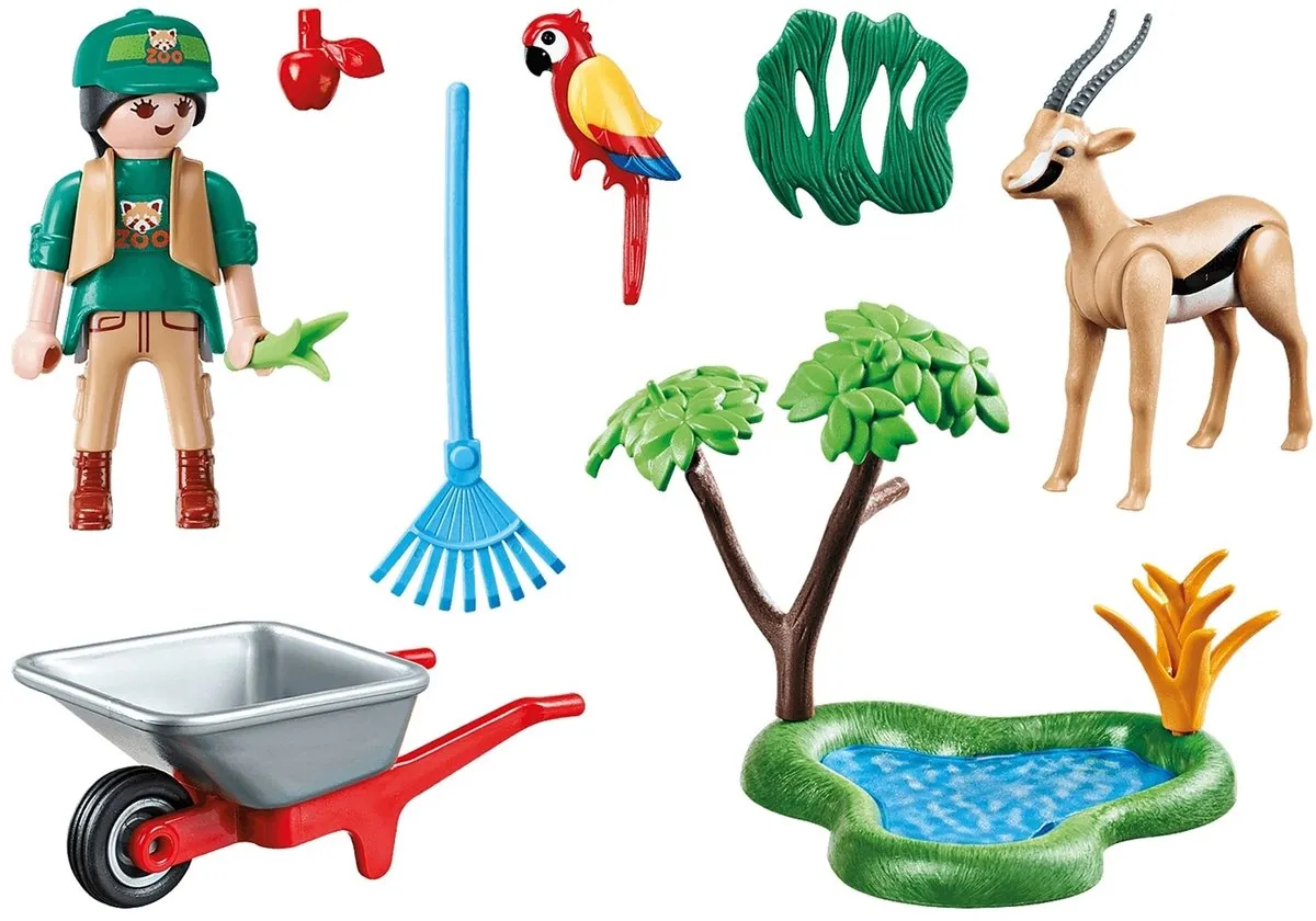 Playmobil Zoo Cadeauset 70295 - Multicolor