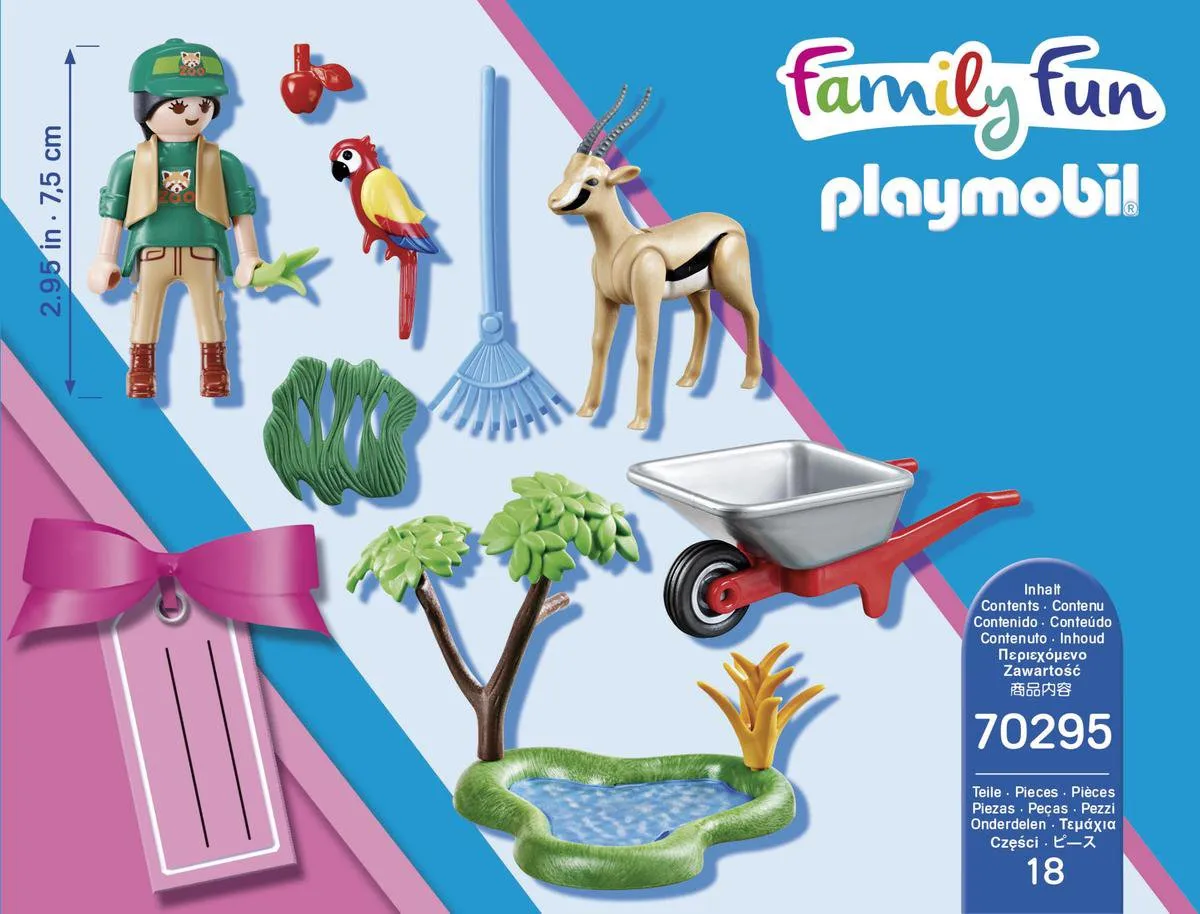 Playmobil Zoo Cadeauset 70295 - Multicolor - afbeelding 6 van 6