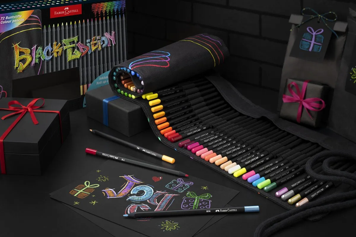Faber-Castell Black Edition Kleurpotloodset 72 Stuks