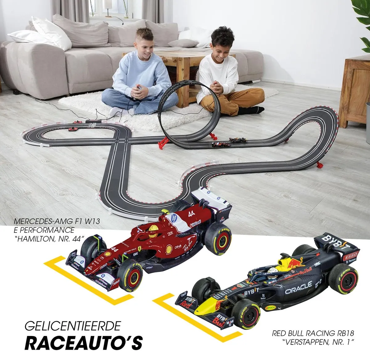 Carrera Go!!! Speed Zone Formule 1 Max Verstappen vs Hamilton - 6,3m