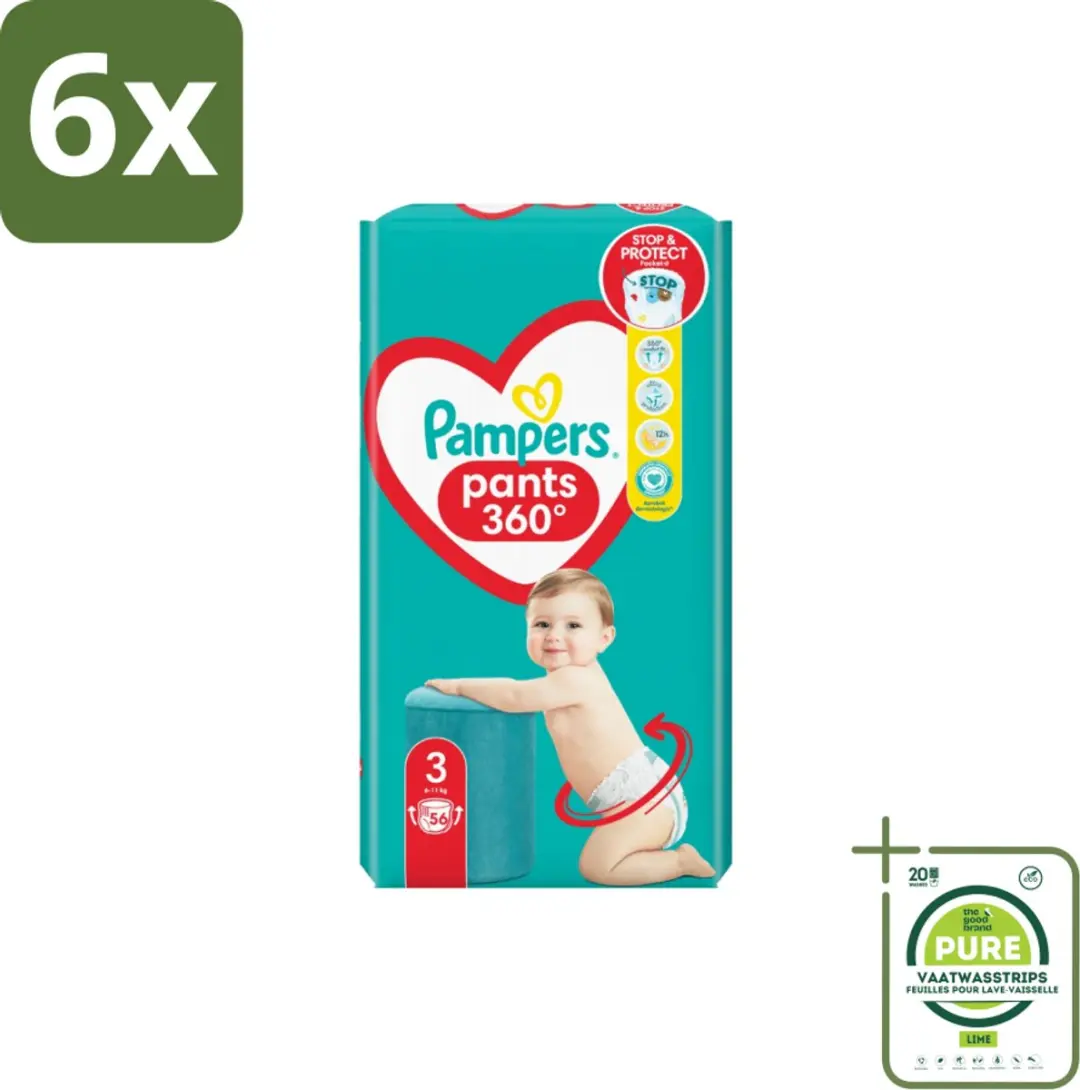 Pampers Pants Maat 3 Luierbroekjes