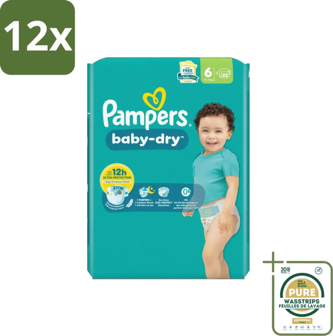 Pampers Baby Dry Maat 6 Luiers