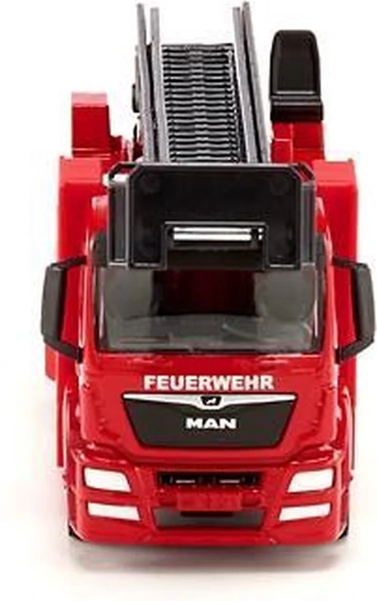 SIKU 2114 Brandweer Draailadder 1:50 - Rood
