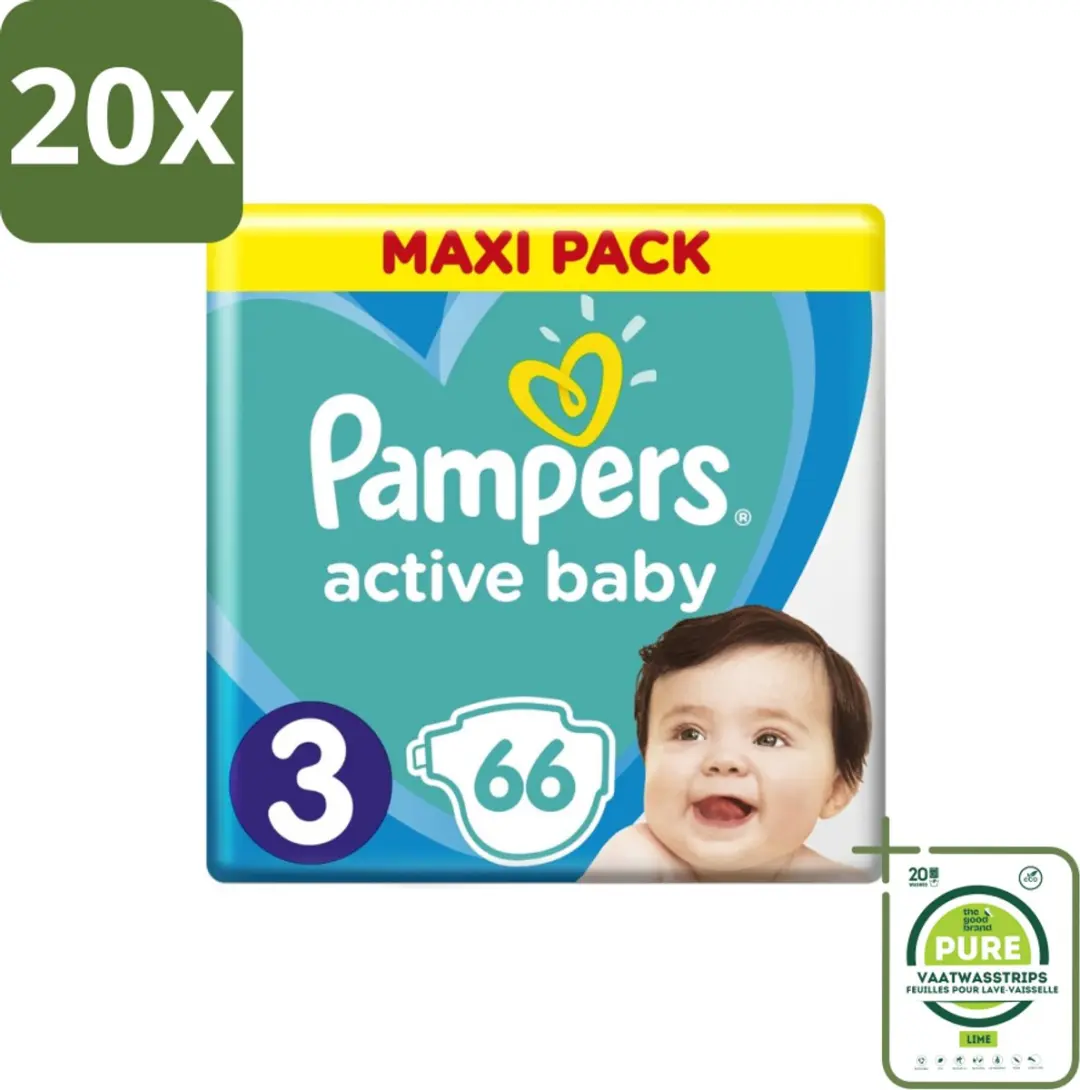 Pampers Active Baby Dry Maat 3 Luiers