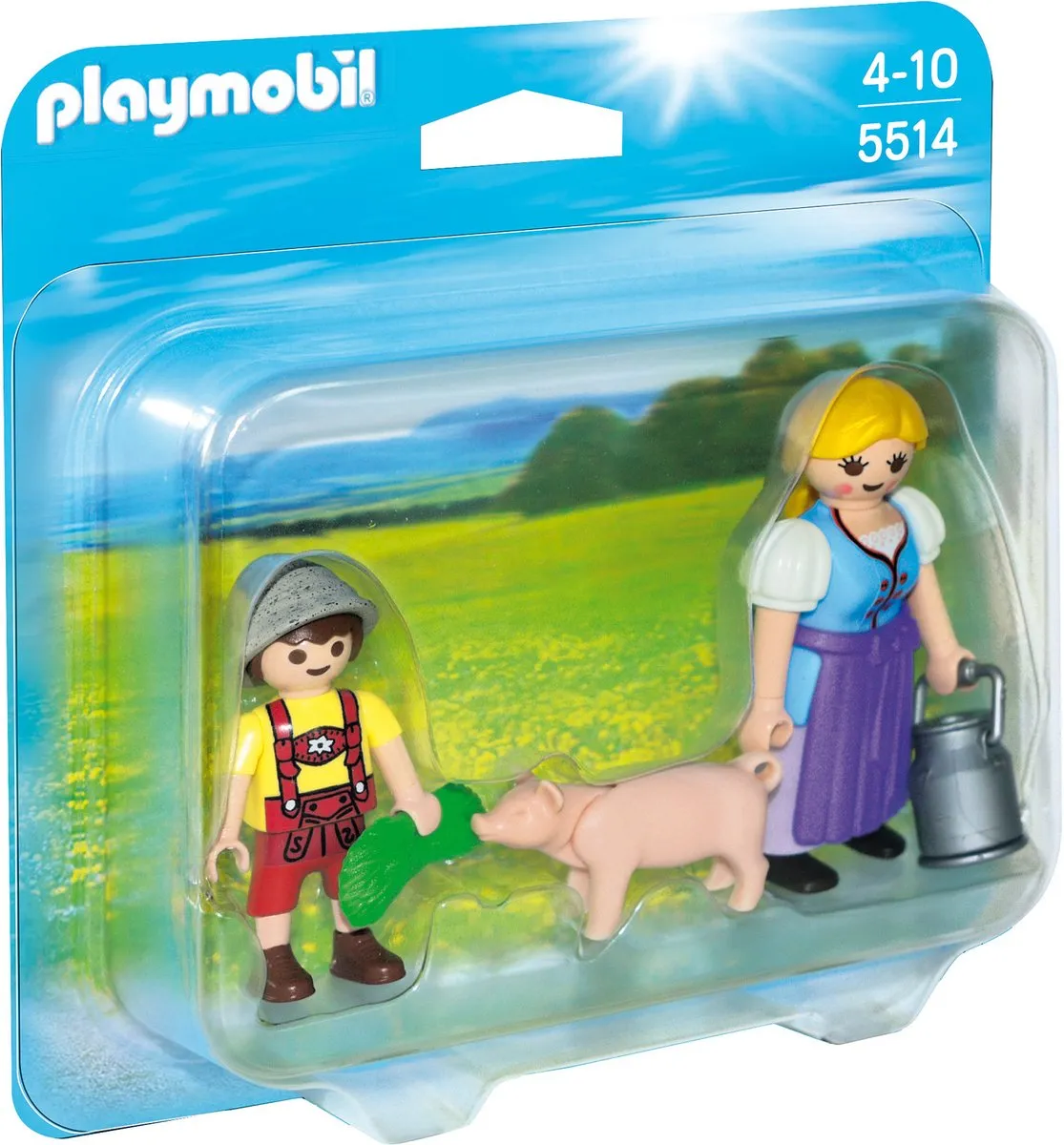 Playmobil 5514 DuoPack Boerin en Zoon