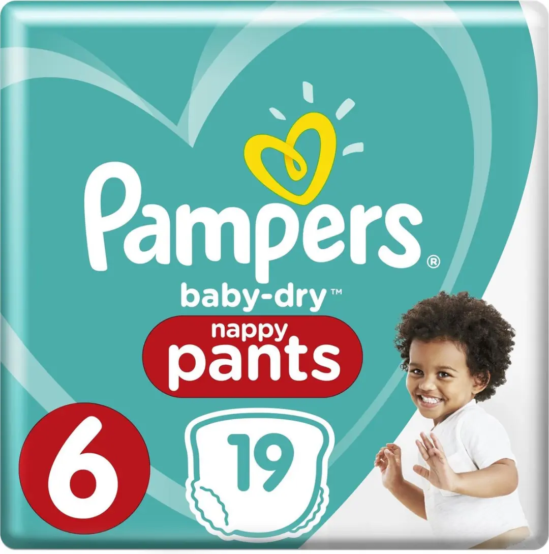 Pampers Baby-Dry Pants Maat 6