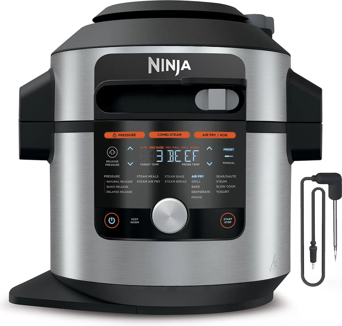 Ninja Foodi OL750EU Multicooker 7,5L - 14 Kookfuncties - Zilver/Zwart