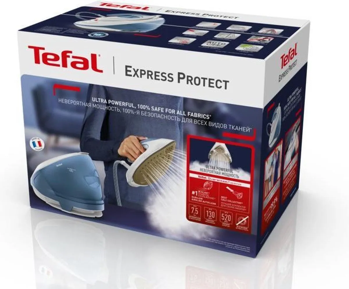 Tefal Express Protect SV9202 Stoomgenerator - 7.5 Bar - 1800ml - afbeelding 6 van 6