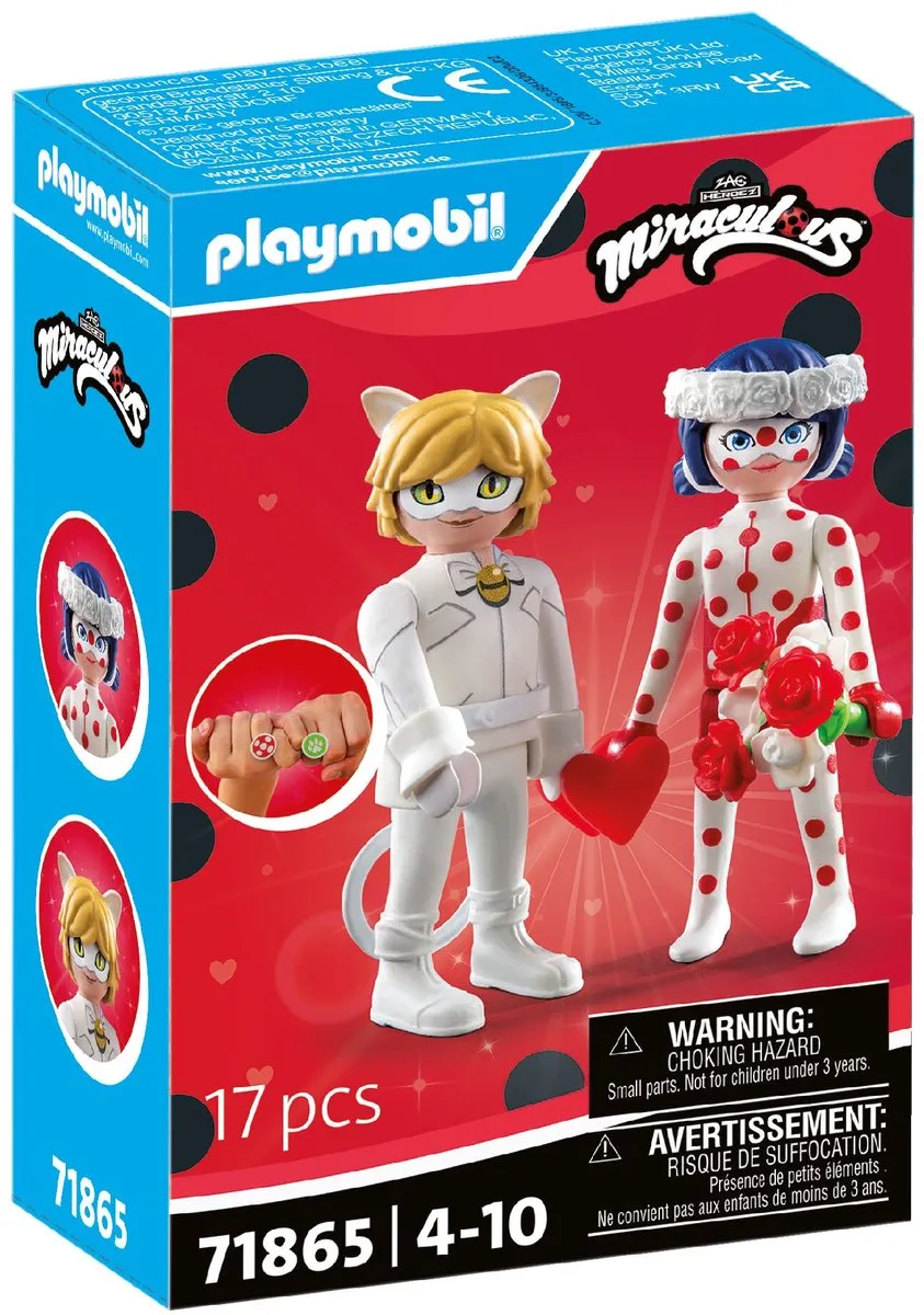 Playmobil Miraculous Droombruiloft Ladybug & Cat Noir 71865