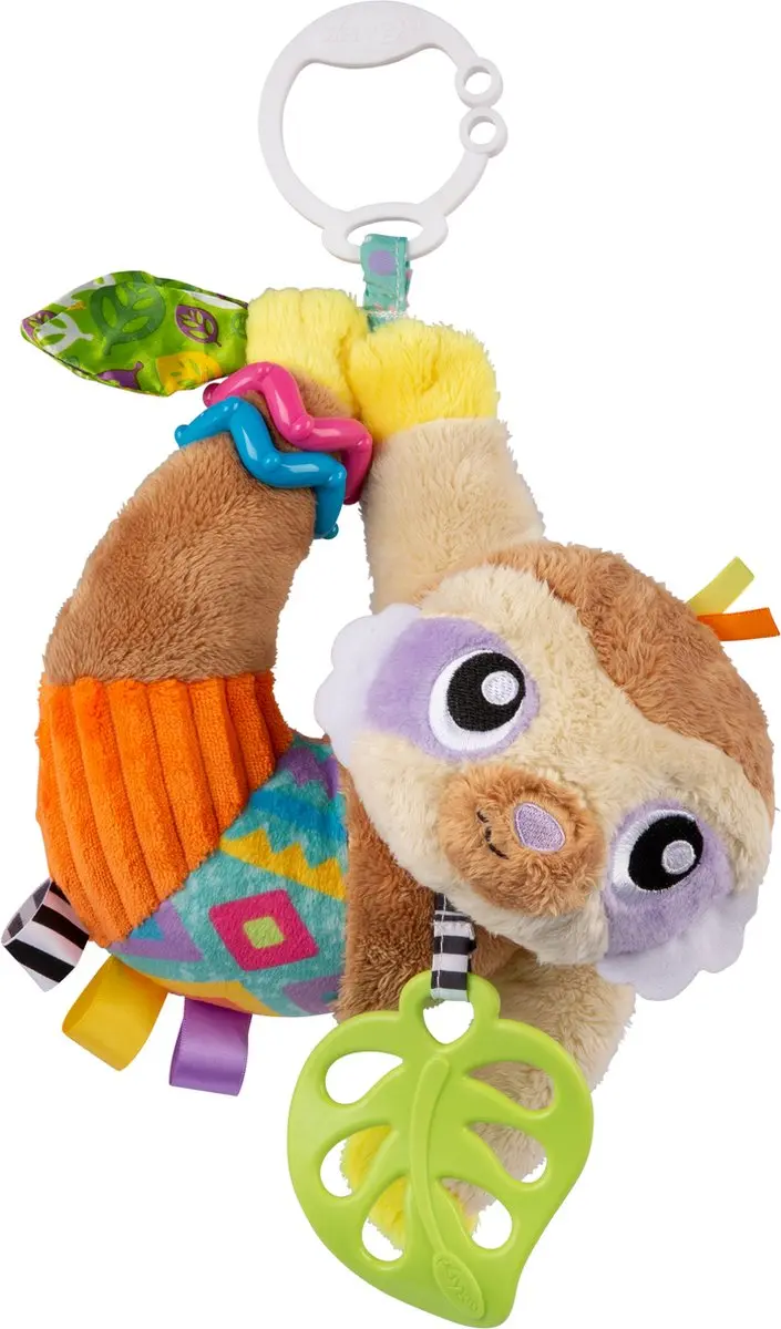 Playgro Luiaard Salo Activiteitenknuffel - Licht bruin