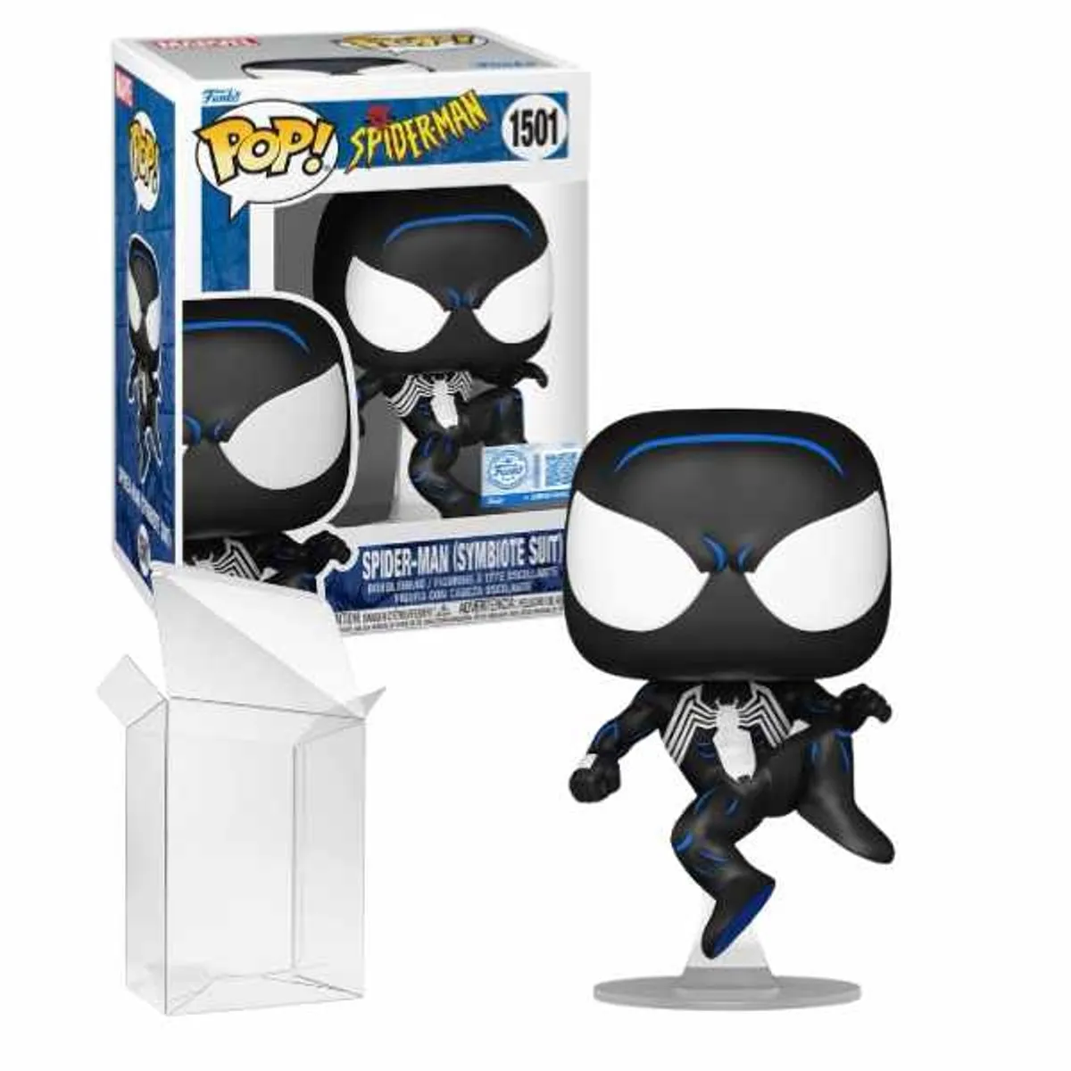 Funko Pop! Marvel Spider-Man Symbiote Suit #1501 - afbeelding 4 van 4