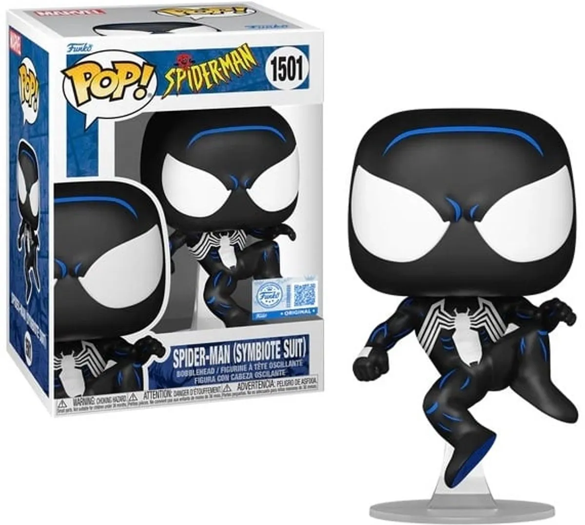 Funko Pop! Marvel Spider-Man Symbiote Suit #1501 - afbeelding 2 van 4