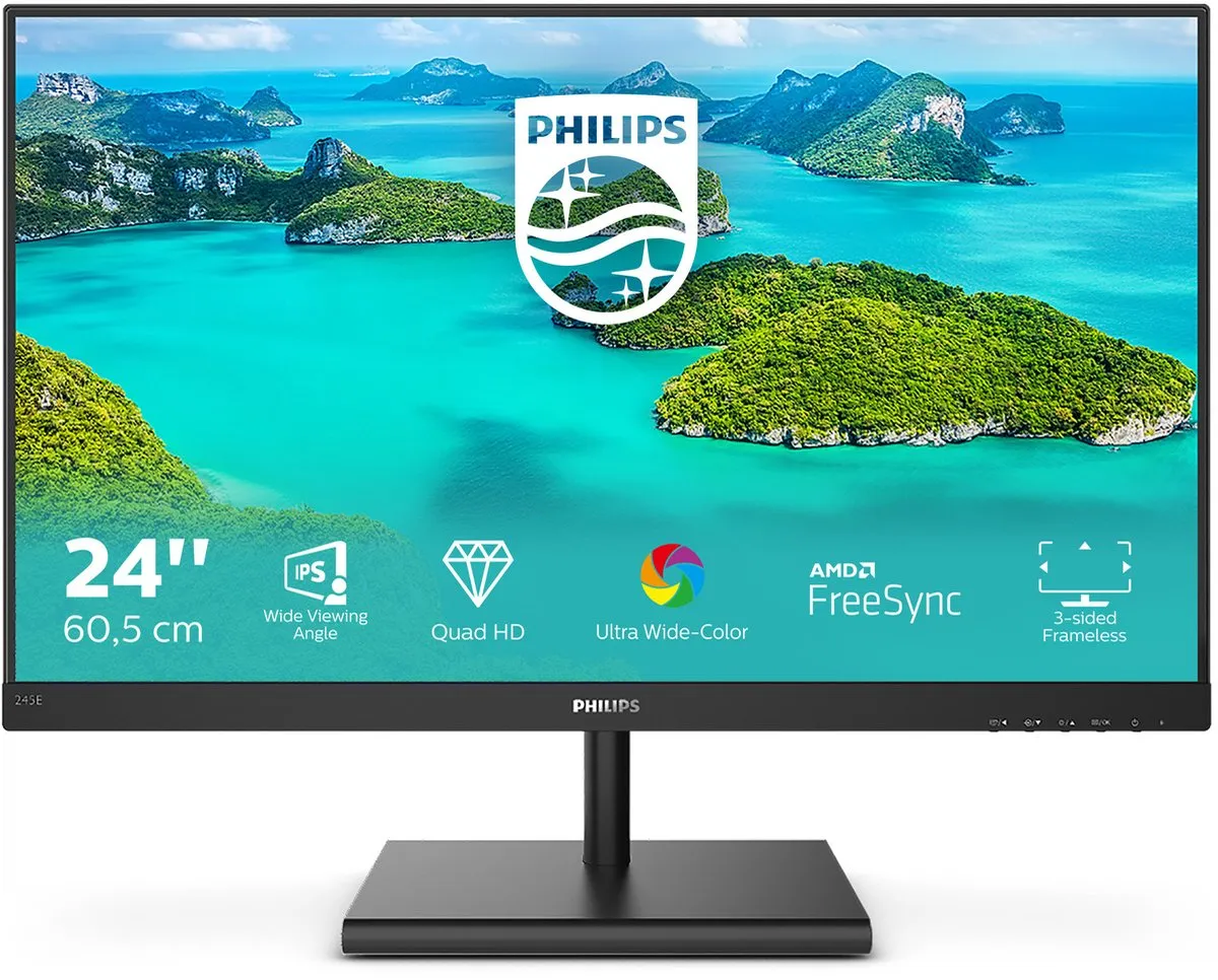 Philips 245E1S QHD Monitor 24 inch