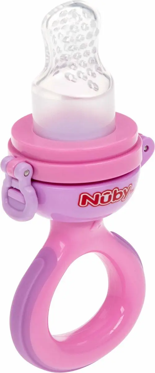 Nûby Sabbelzakje Nibbler - Roze