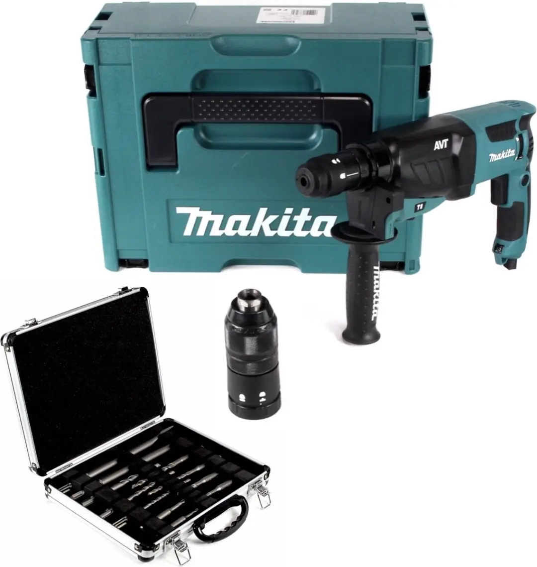 Makita HR2631FTJ 800W Combihamer SDS-Plus - met Makpac