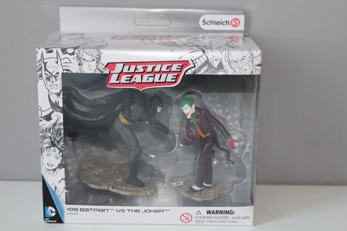 Schleich Batman vs The Joker Multicolor