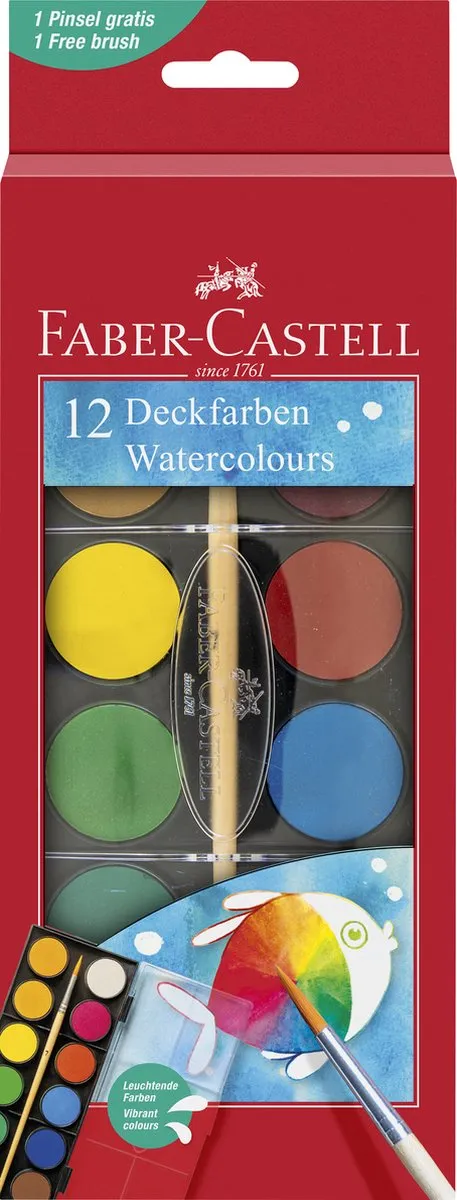 Faber-Castell Waterverfdoos FC-125018