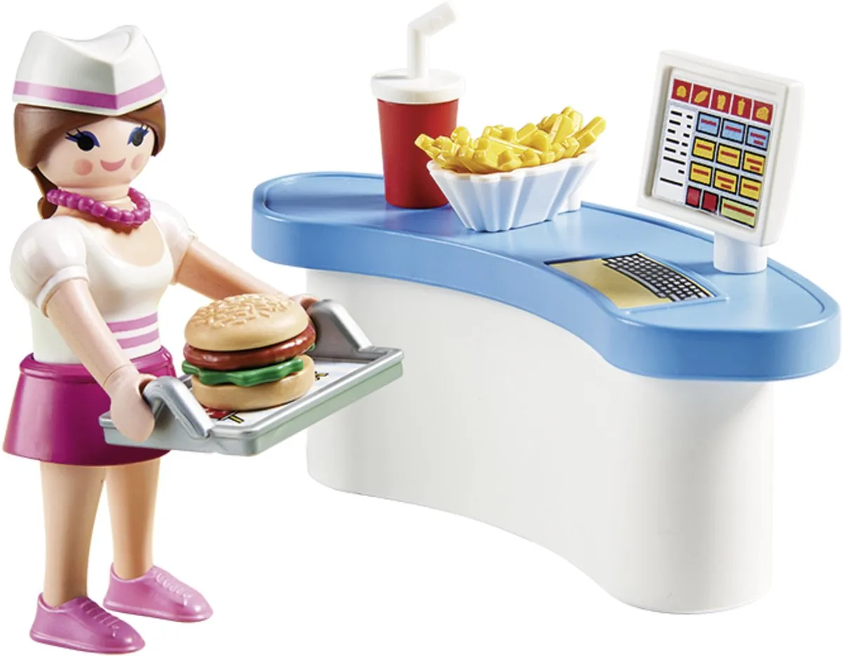 Playmobil Dienster met Kassa 70084