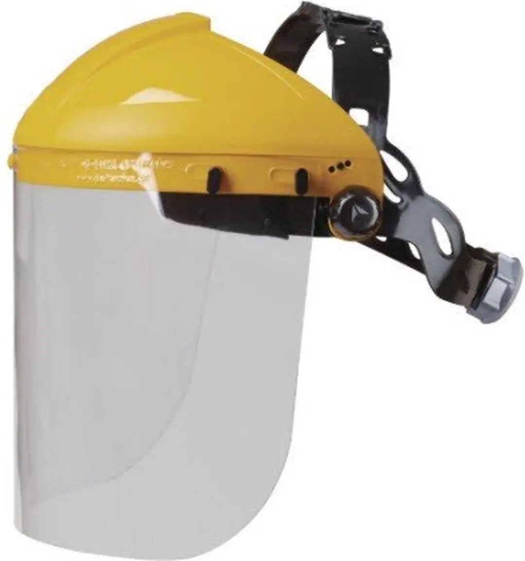 Delta Plus Gelaatscherm Balbi2 - Geel - 39x20cm
