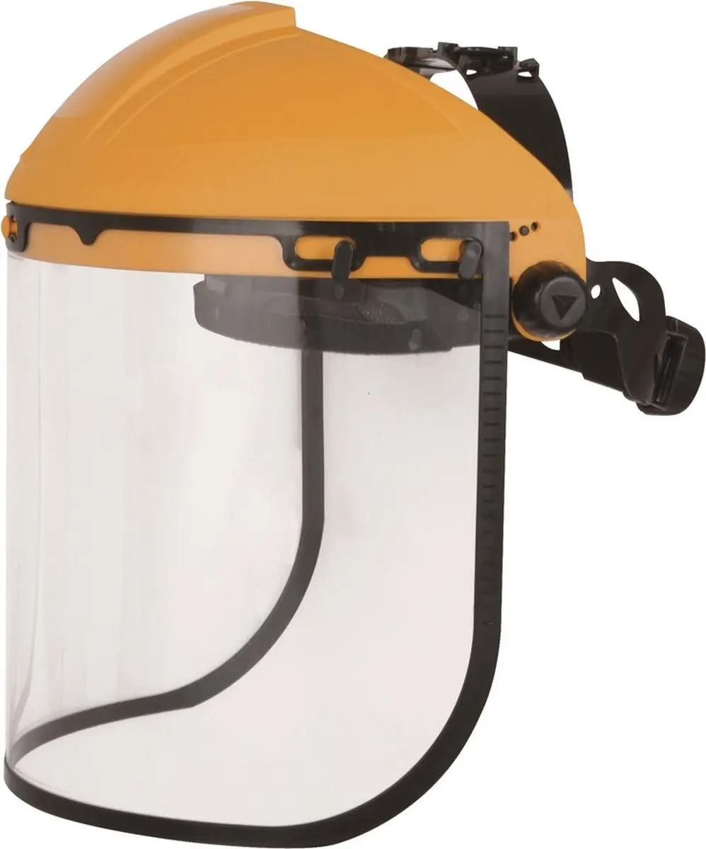 Delta Plus Gelaatscherm Balbi2 - Geel - 39x20cm