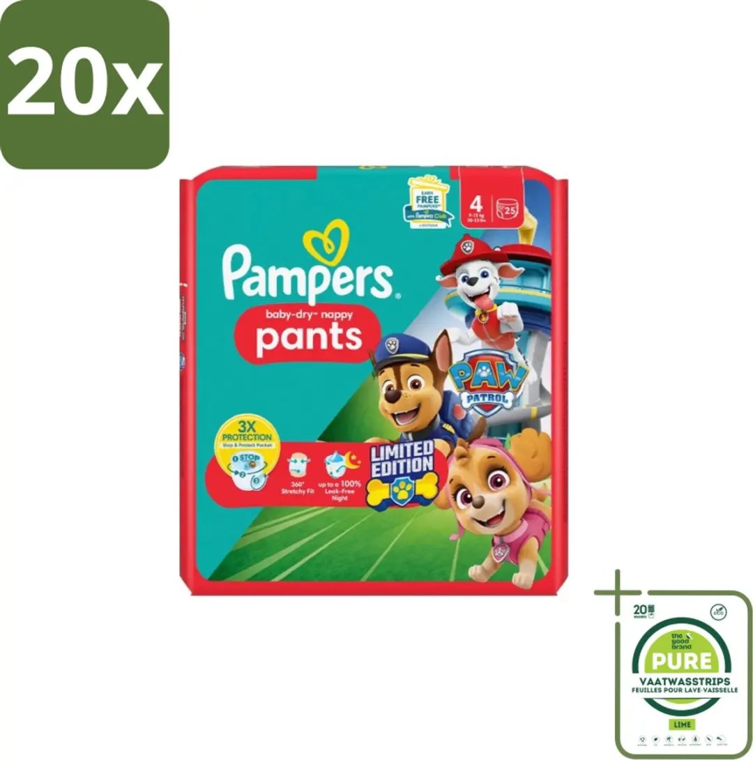 Pampers Baby Dry Pants Paw Patrol Maat 4