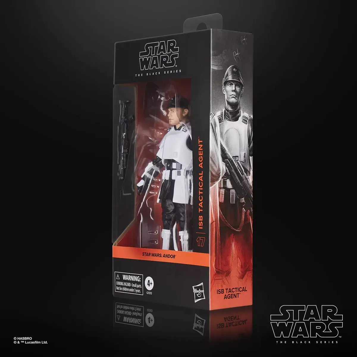 Star Wars Andor Black Series ISB Tactical Agent - HASG1313 - 15cm - Multi