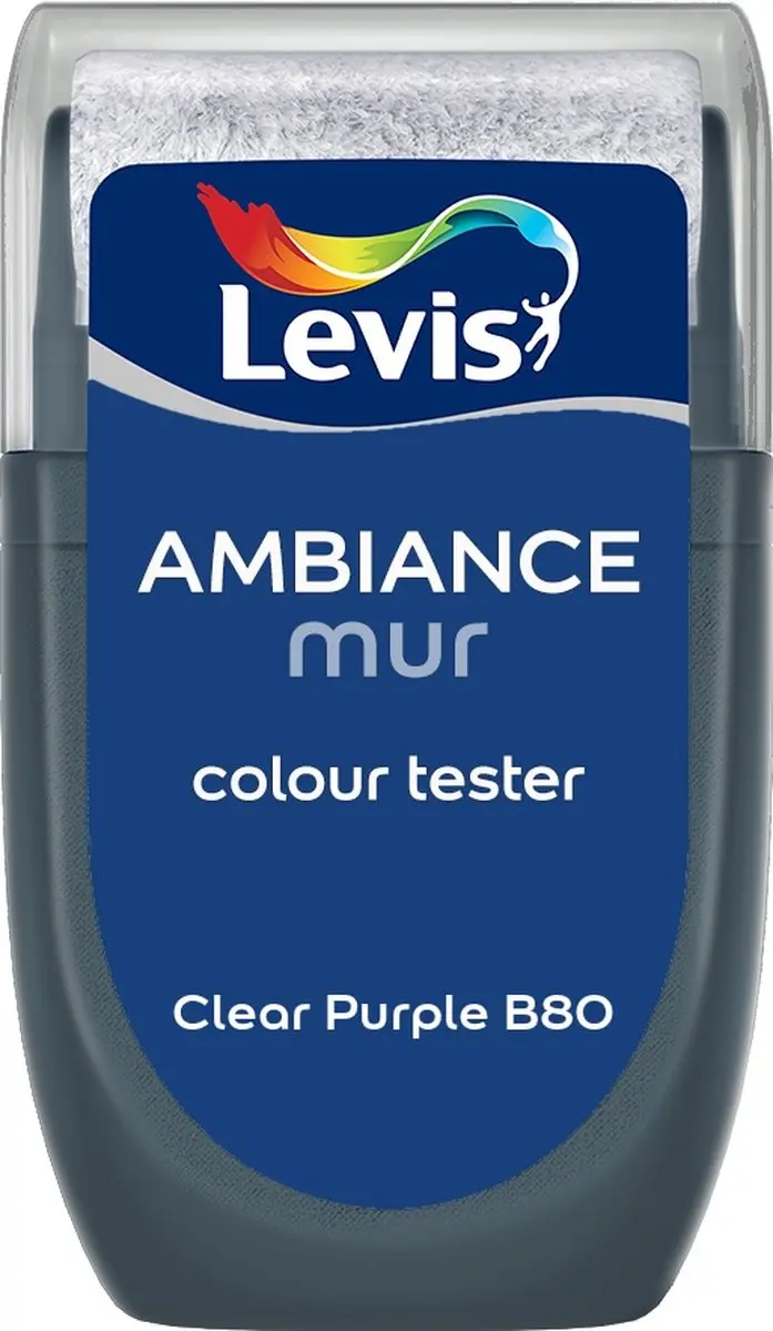 Levi's Muurverf Kleurtester Mat Mix Clear Purple B80
