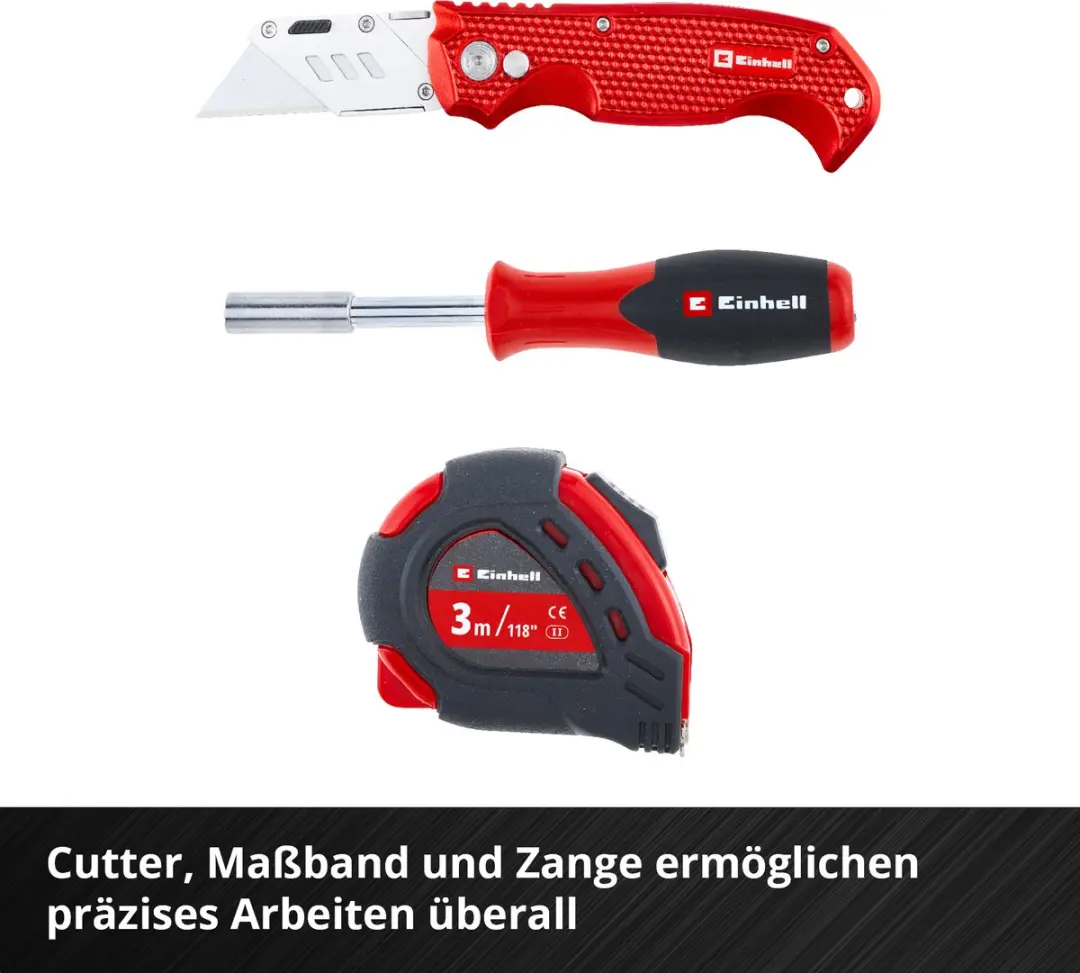 Einhell Adventskalender 2025 - 24 Gereedschappen 1/4"