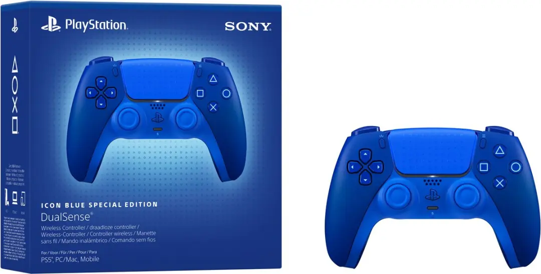 Sony PlayStation 5 DualSense Edge Controller - Icon Blue