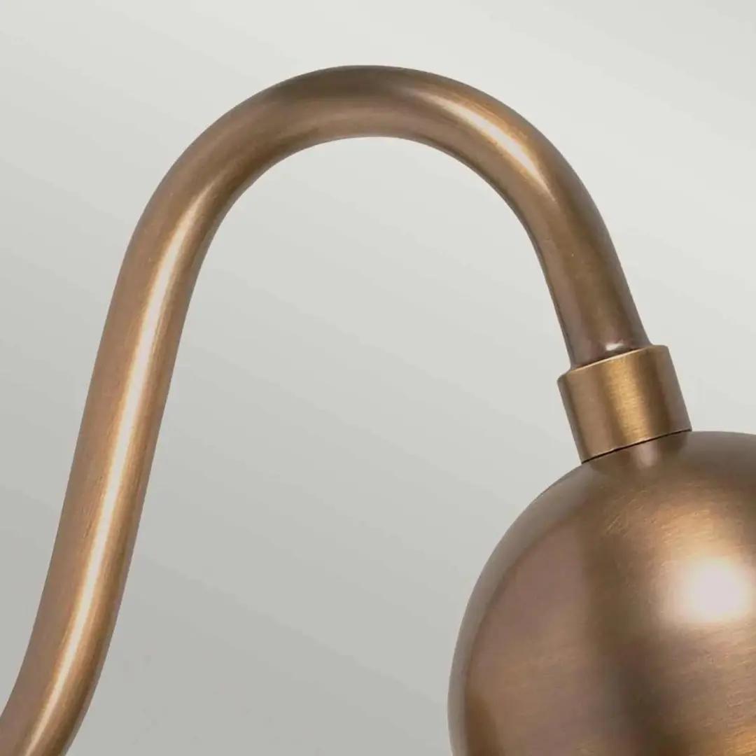 Elstead Lighting Somerton LED Wandlamp E27 60W - Aged Brass
