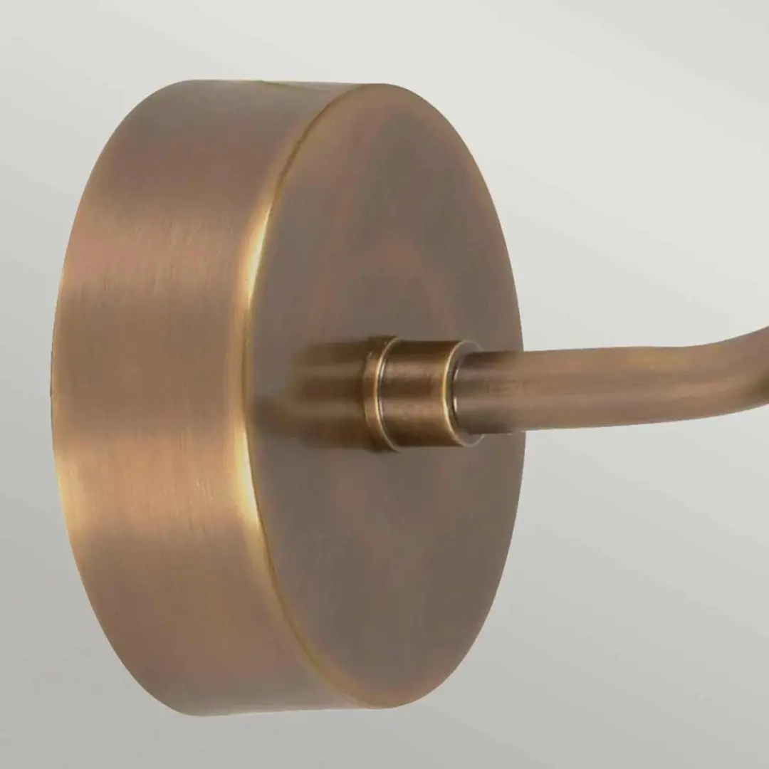 Elstead Lighting Somerton LED Wandlamp E27 60W - Aged Brass