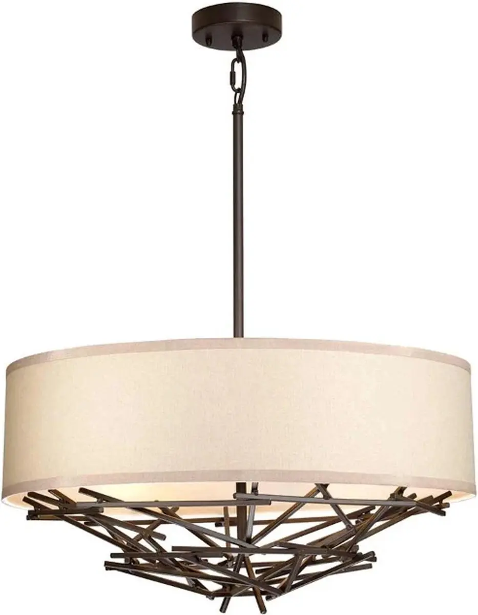 Elstead Lighting Taiko LED Hanglamp 4xE27 240W