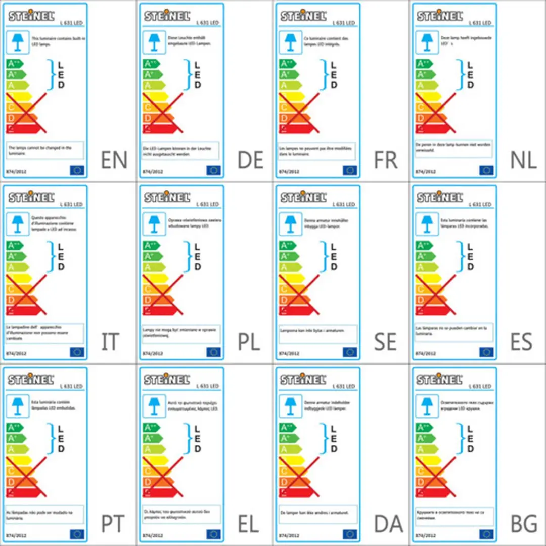 Steinel L 631 LED Sensorlamp 8.2W - Antraciet