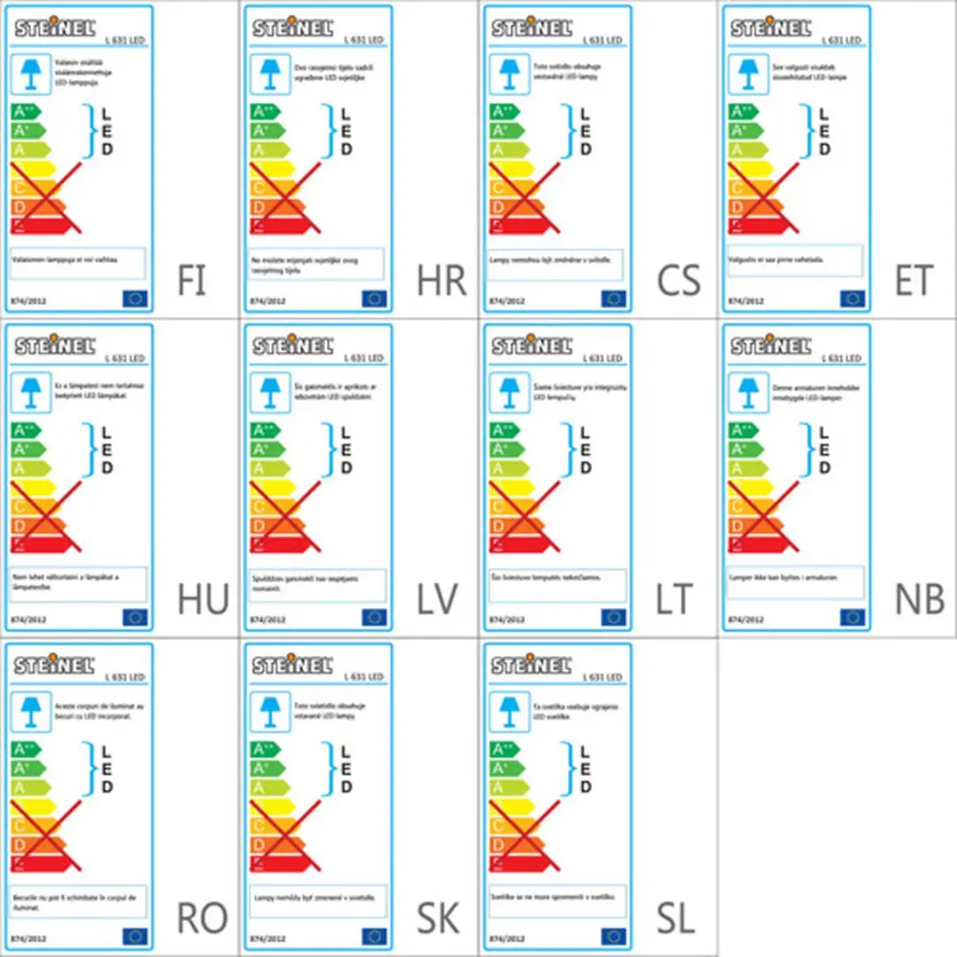 Steinel L 631 LED Sensorlamp 8.2W - Antraciet