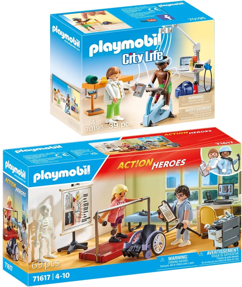 Playmobil Fysiotherapeut & Orthopeed Set
