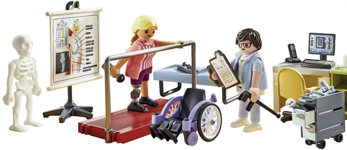 Playmobil Fysiotherapeut & Orthopeed Set - 2-delig - Multicolor