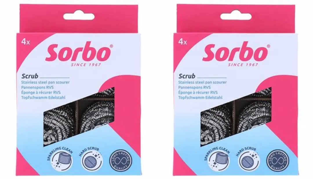 Sorbo RVS Pannenspons