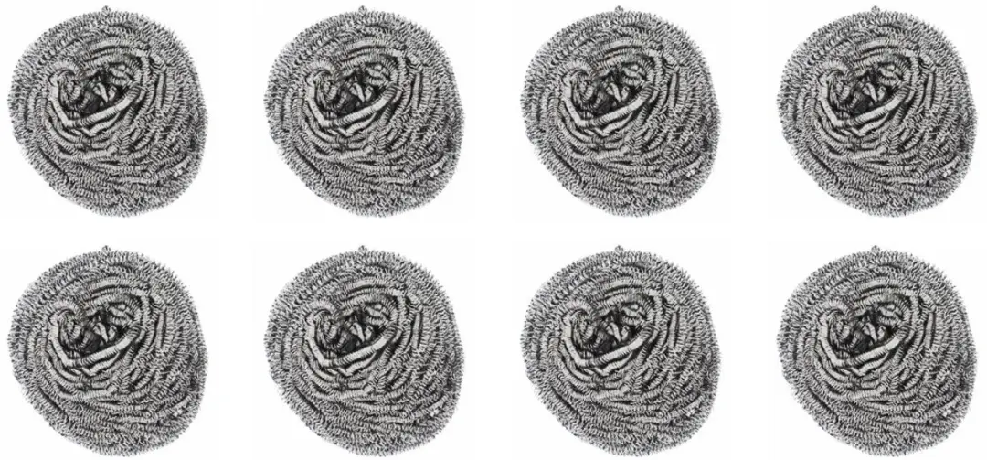 Sorbo RVS Pannenspons - 8 Stuks
