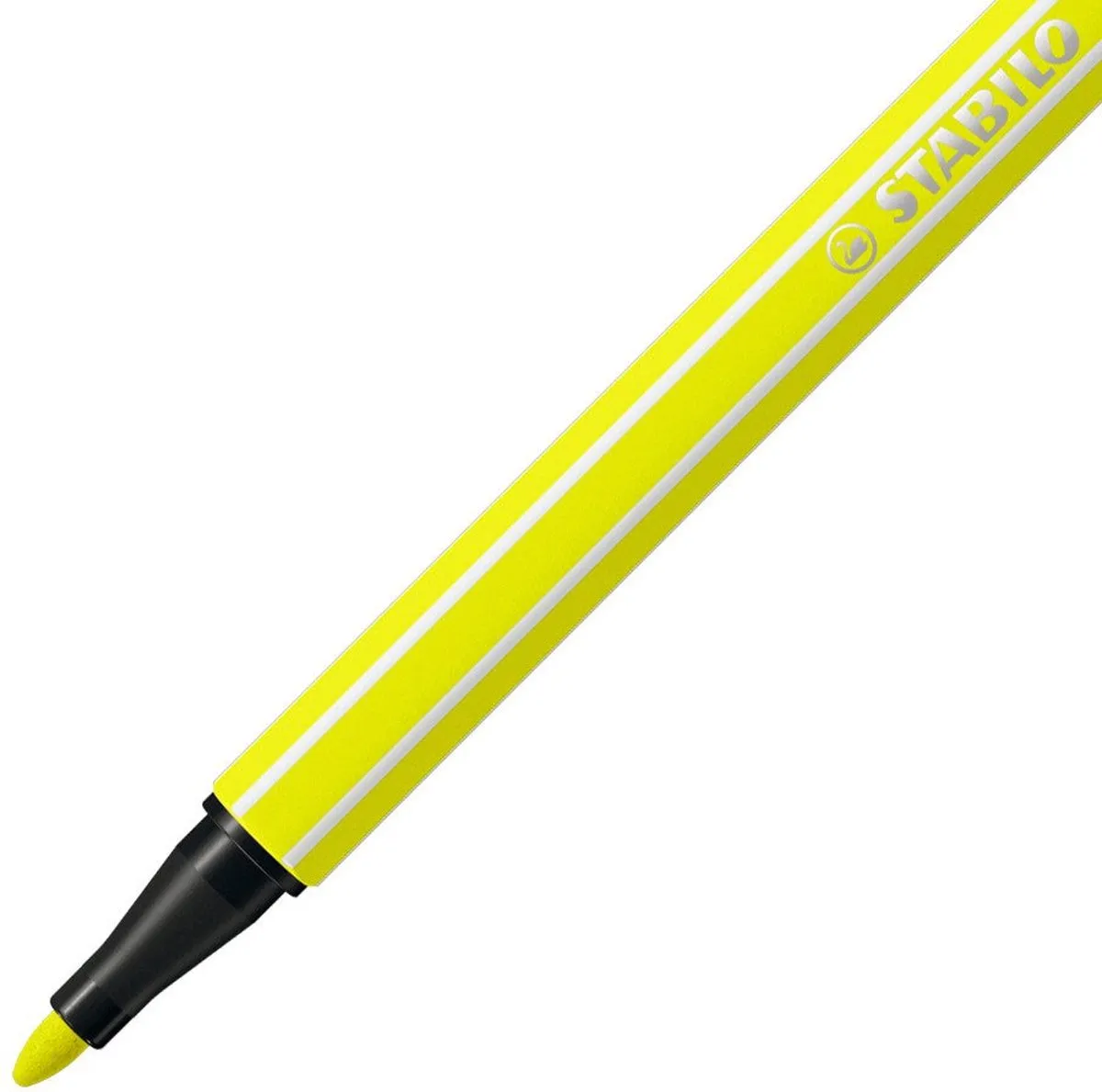 STABILO Pen 68 Viltstift Neon Geel