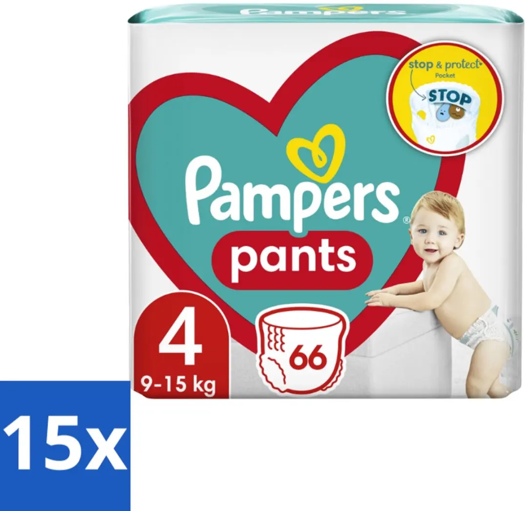 Pampers Pants Maat 4 Luierbroekjes
