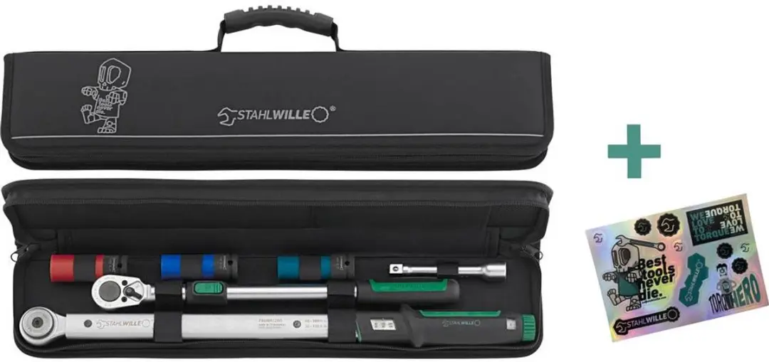 Stahlwille 750NR/516/3/1 Momentsleutelset 1/2"