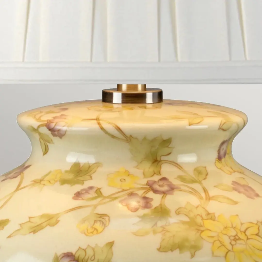 Elstead Lighting LED Tafellamp Yellow Flowers - 60W