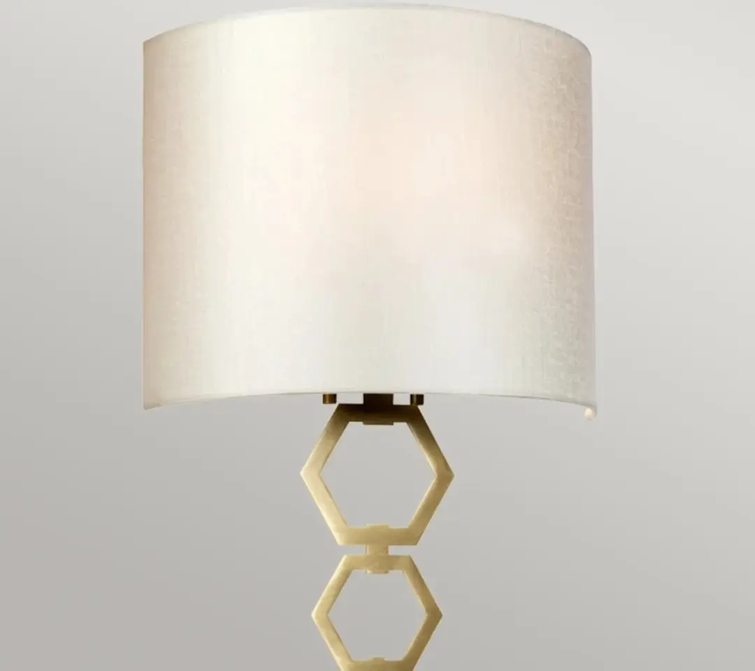 Elstead LED Wandlamp Clark E27 60W - Aged Brass